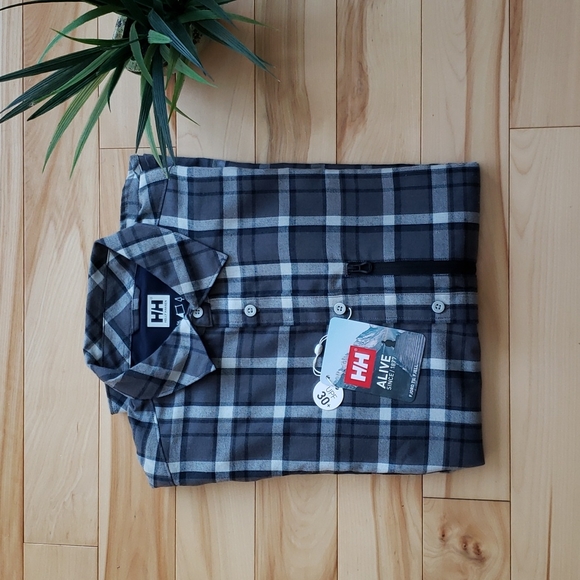 HH - Mens button down long sleeve shirt - Picture 2 of 14